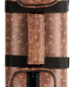 2x4 Brown Oval Hard Case